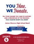 Zaxby’s Spirit Night – Rescheduled for Feb 24